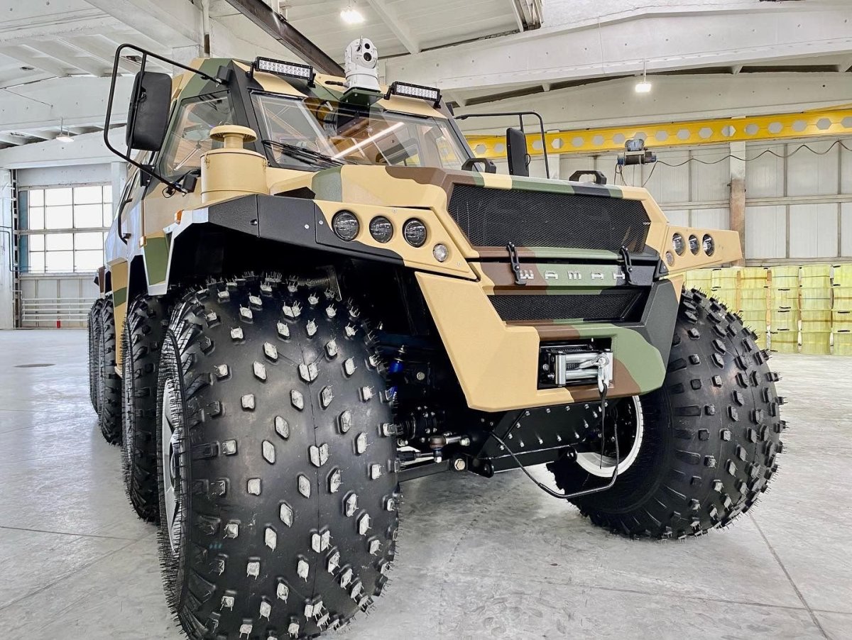 Вездеход АВТОРОС шаман 8x8