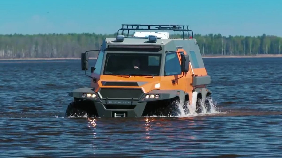 Болотоход шаман 8х8