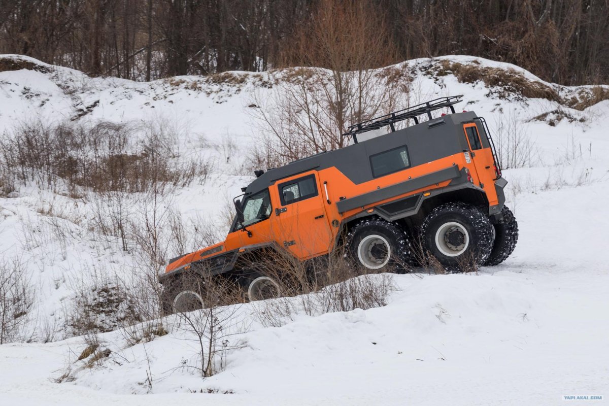 Вездеход шаман 6х6
