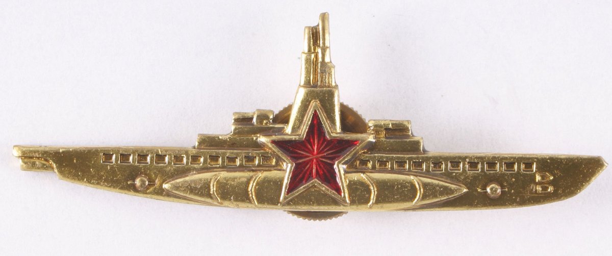 Командир подводной лодки значок СССР