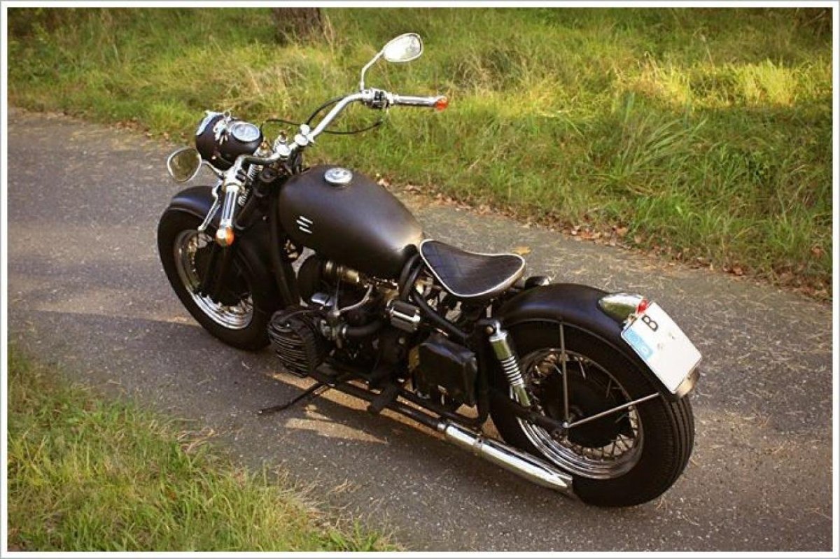 Урал к 750 чоппер