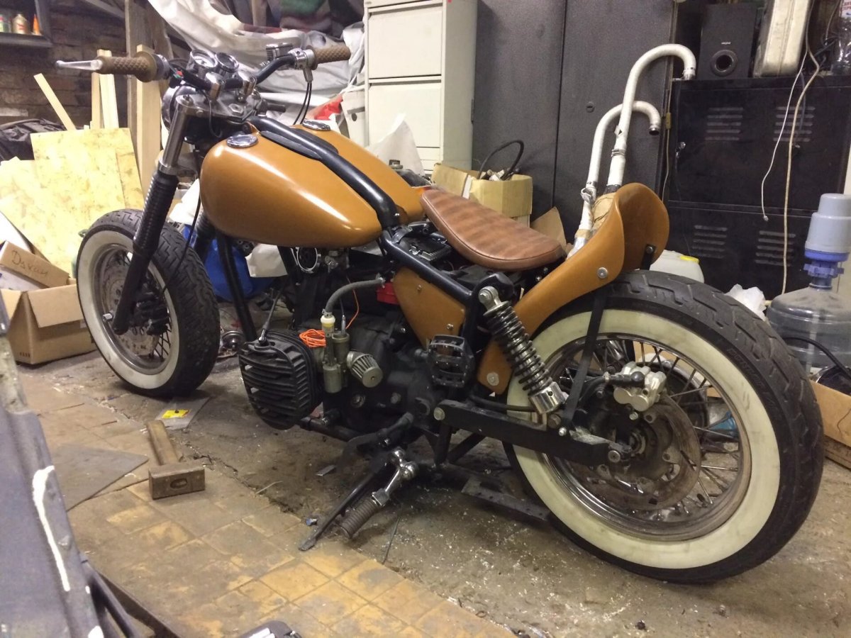 Рама чоппер Урал Днепр