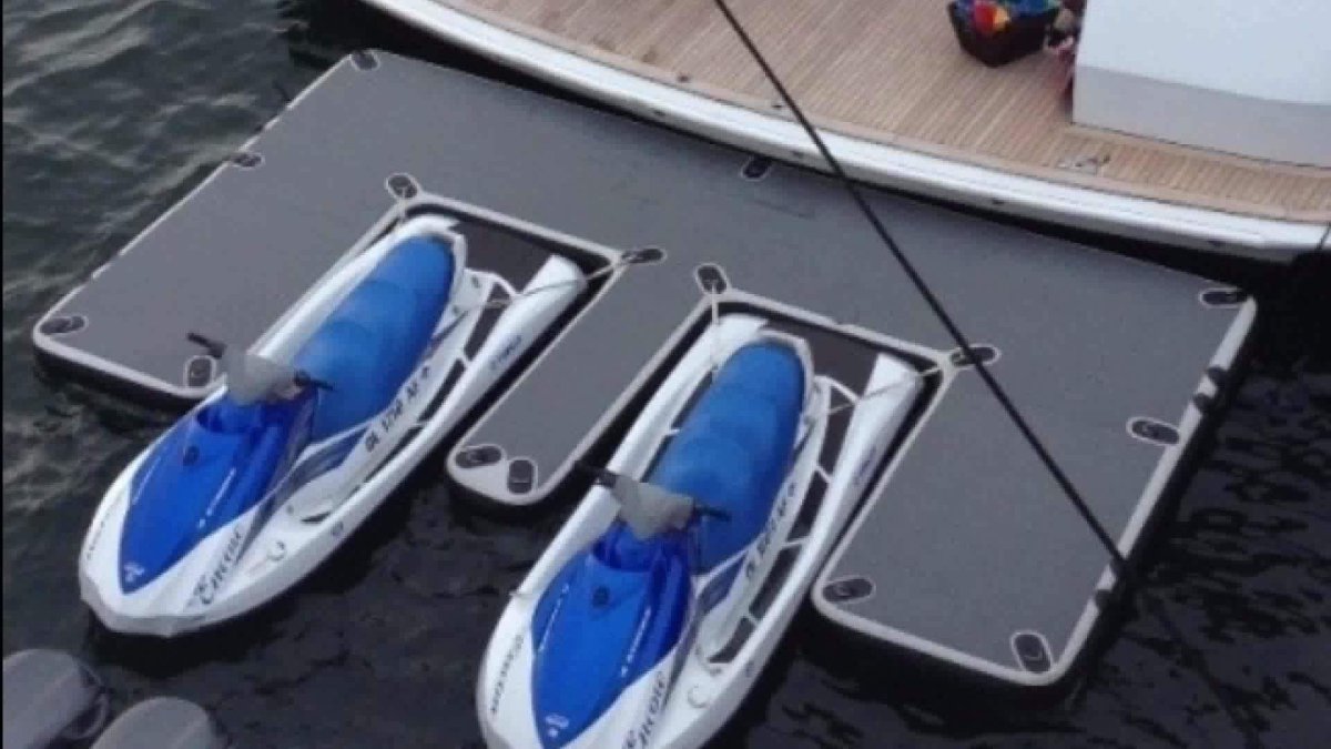 Надувные яхты и платформы