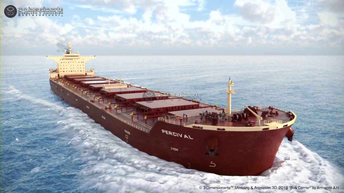 Bulk Carrier 3d