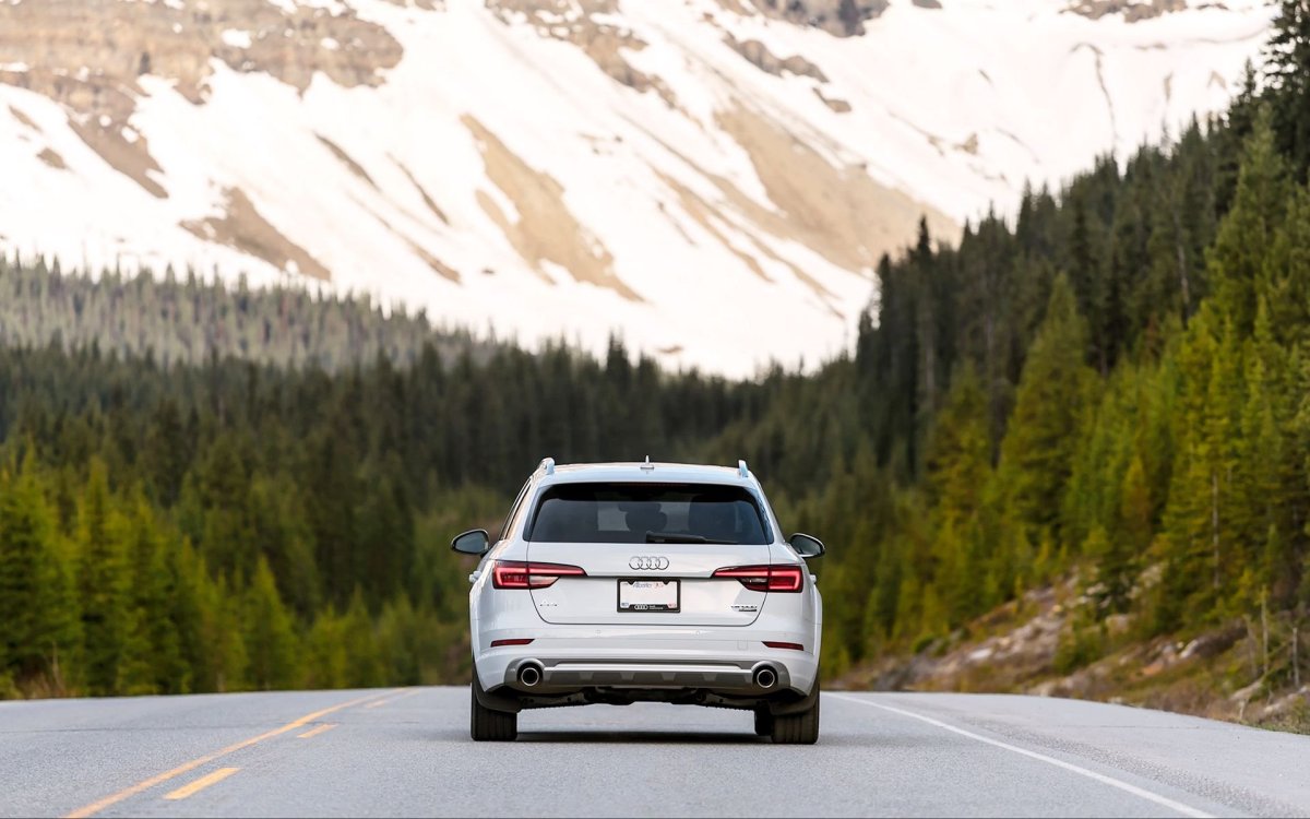 Ауди в горах