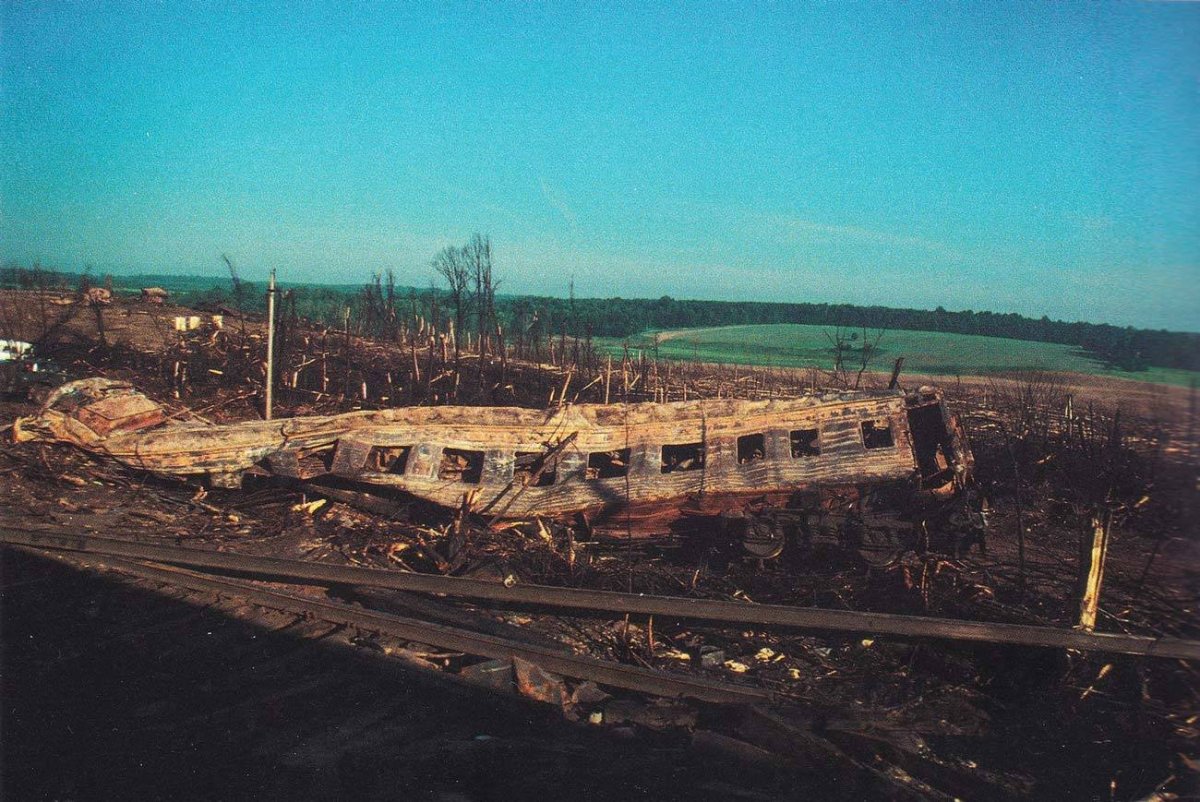 Авария на Улу-Теляк Железнодорожная