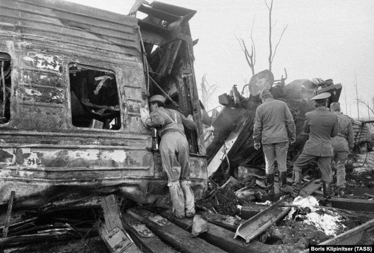 Железнодорожная катастрофа Аша Улу Теляк 1989