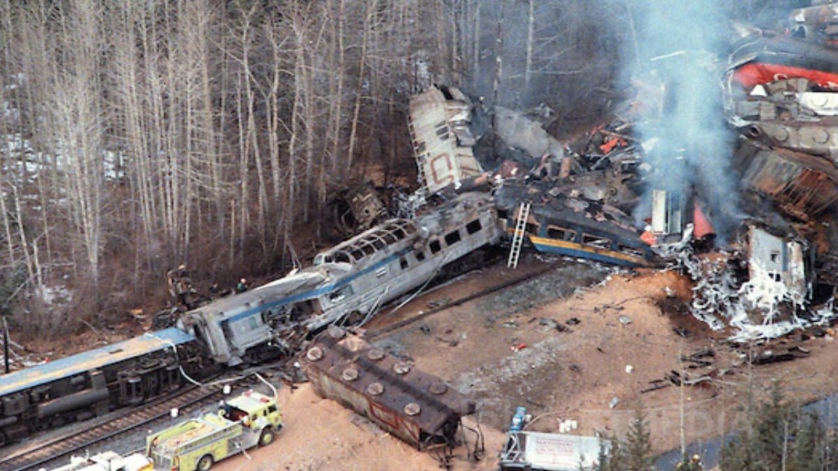Взрыв двух поездов под Уфой в 1989