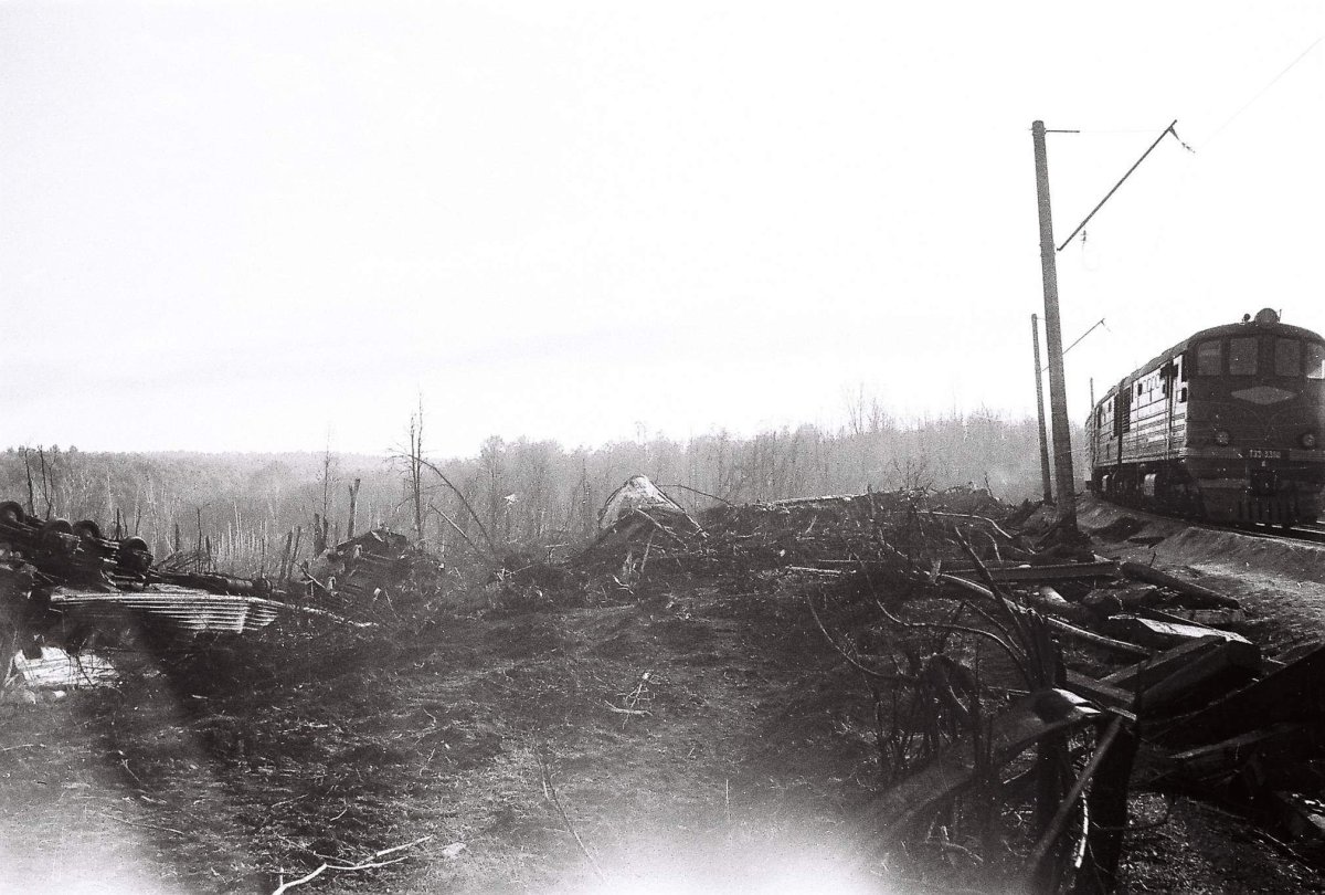 ЖД катастрофа Германия 1998