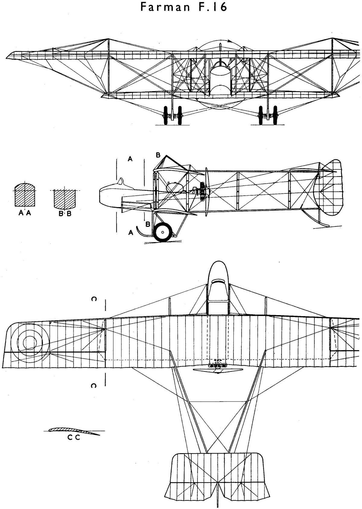 Фарман 20 самолет первой мировой
