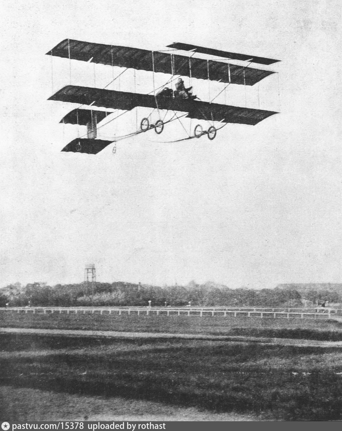 Авиатор Уточкин первый полет