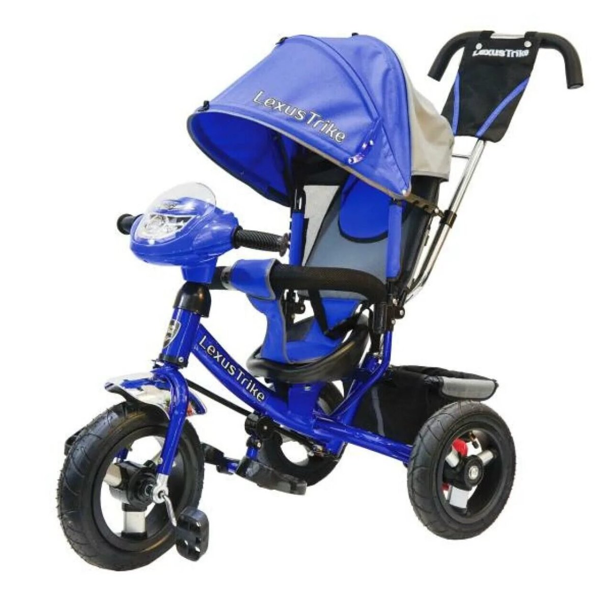 Лексус велосипед трехколесный с ручкой