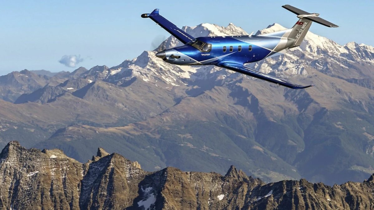 Pilatus 12 самолет