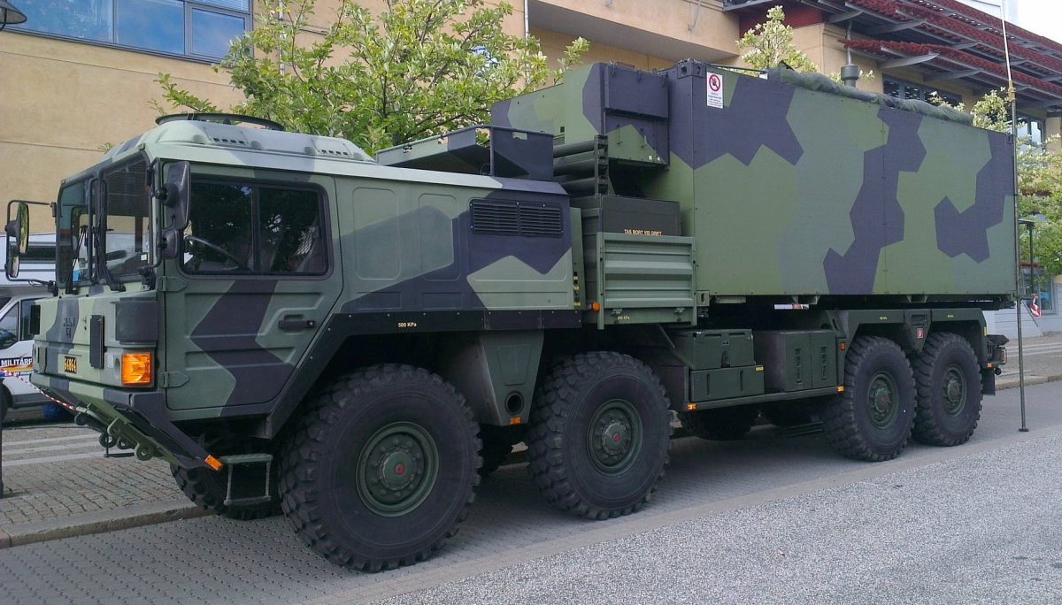 Грузовик ман 8x8