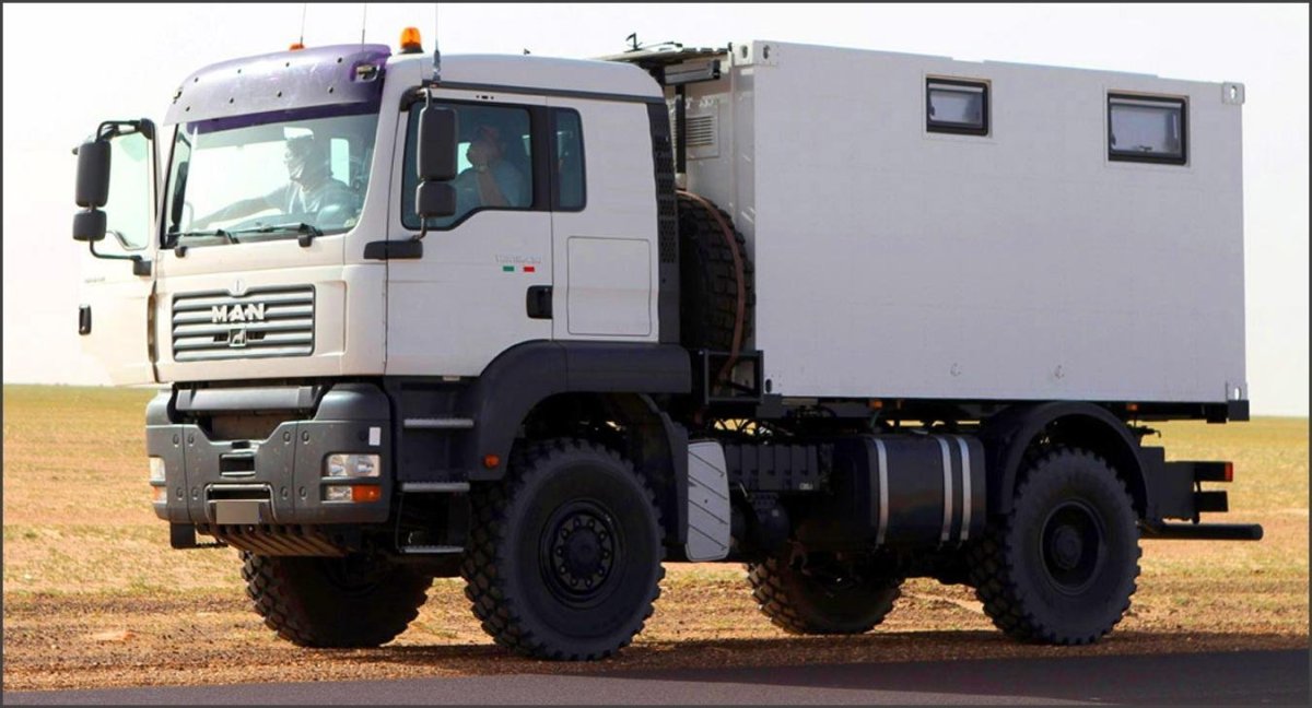 Man TGA 4x4 Camper
