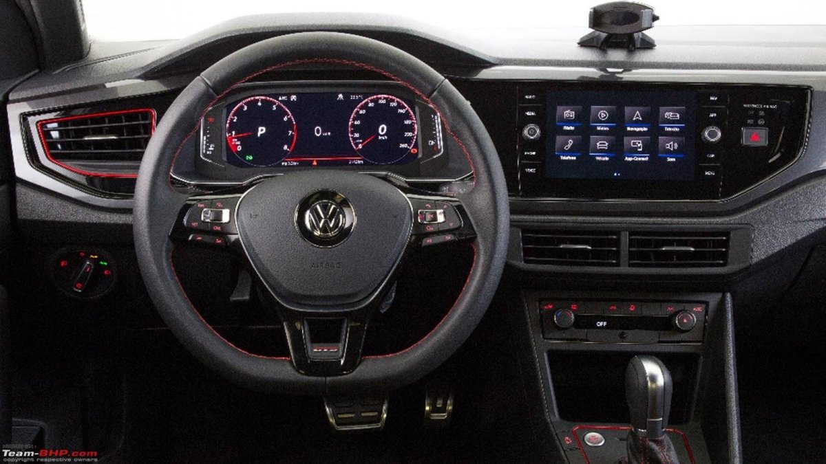 Салон Фольксваген поло седан 2020