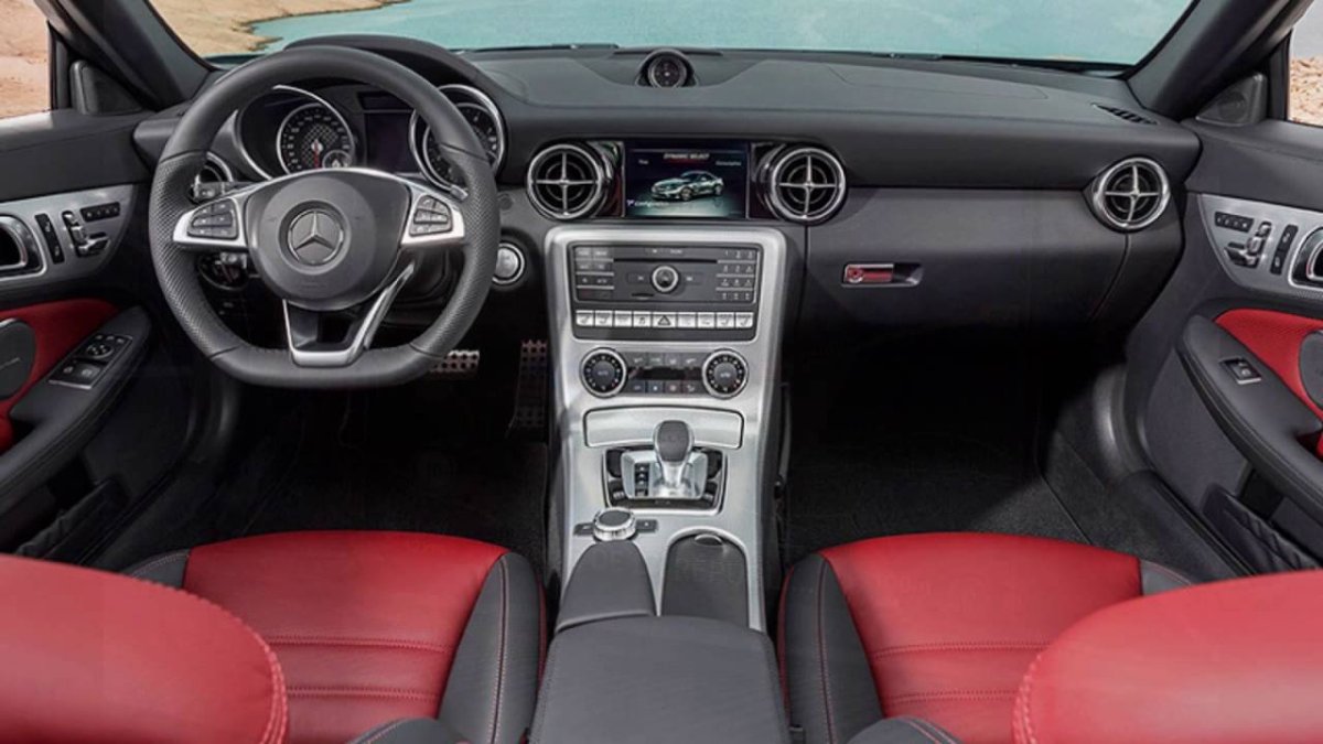 Mercedes r172 салон