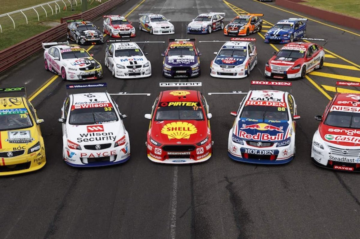 Австралийские гоночные машины