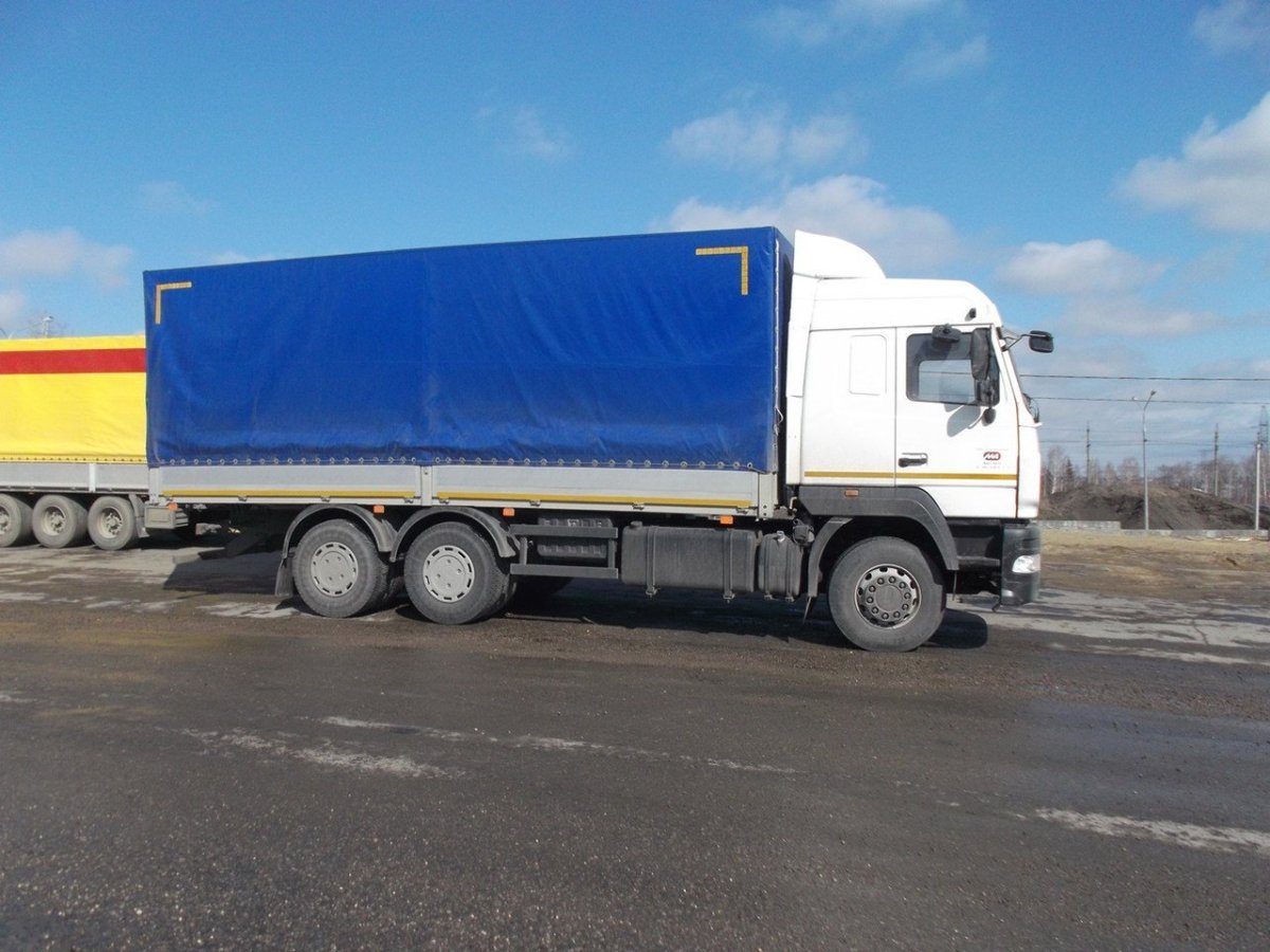 МАЗ 6312 тентованный