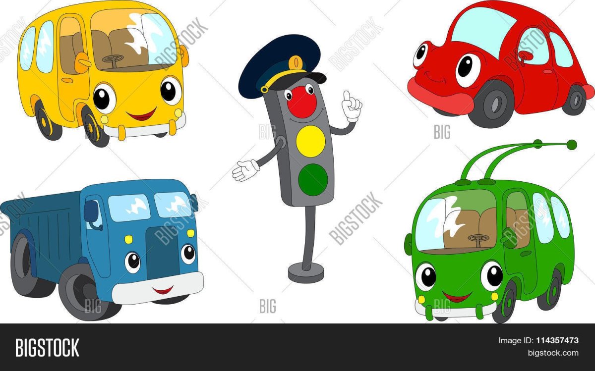 Машинки в светофоре