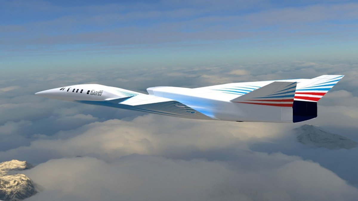 Сверхзвуковой самолет ЦАГИ