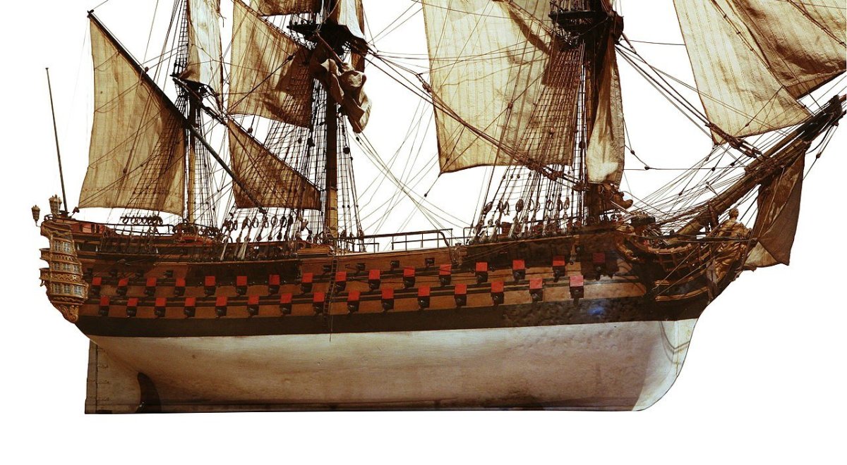 French ship Bretagne 1766