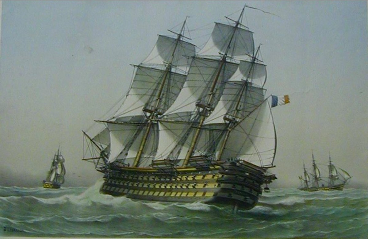 Линейный корабль Бретань 1855