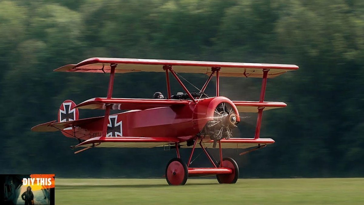 Красный Барон Fokker Dr.1