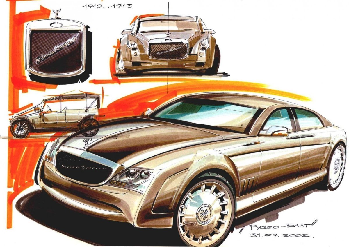 Руссо Балт концепт 2020