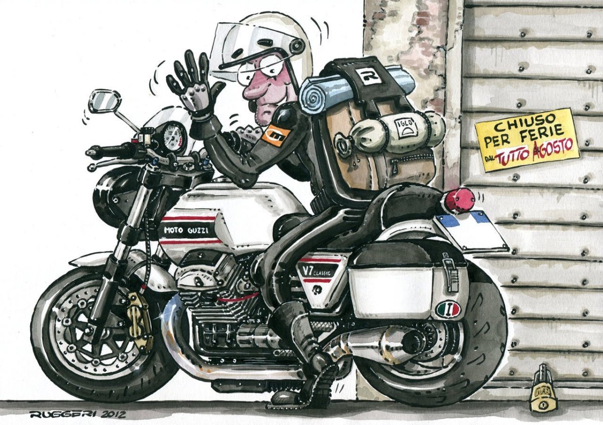 Мотоцикл мультяшный