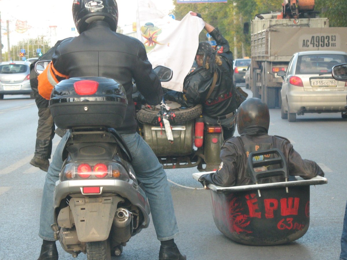 Смешные мотоциклы