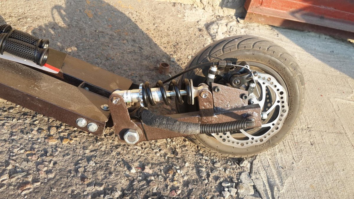 Speedway Mini 4 задняя подвеска