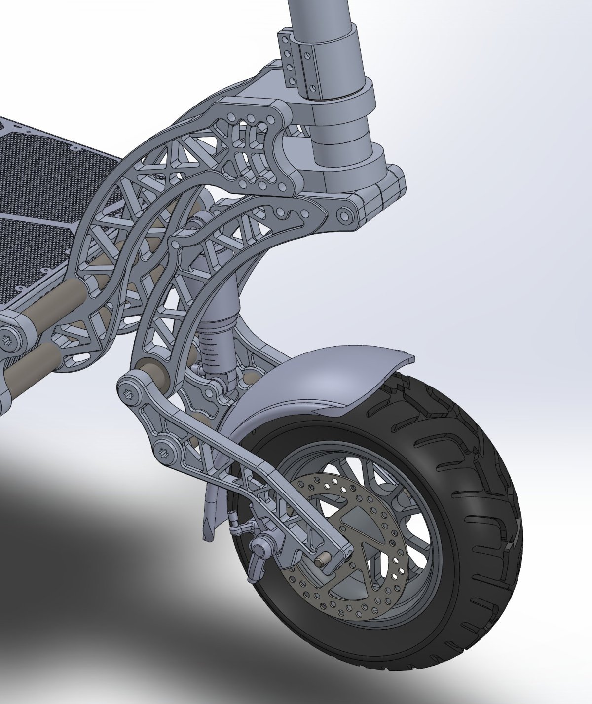Kugoo m4 маятниковая подвеска