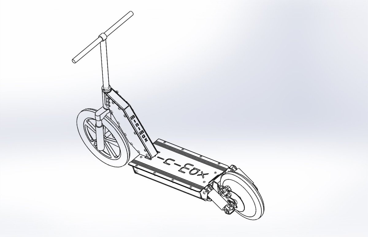 Электросамокат куго es3 чертежи