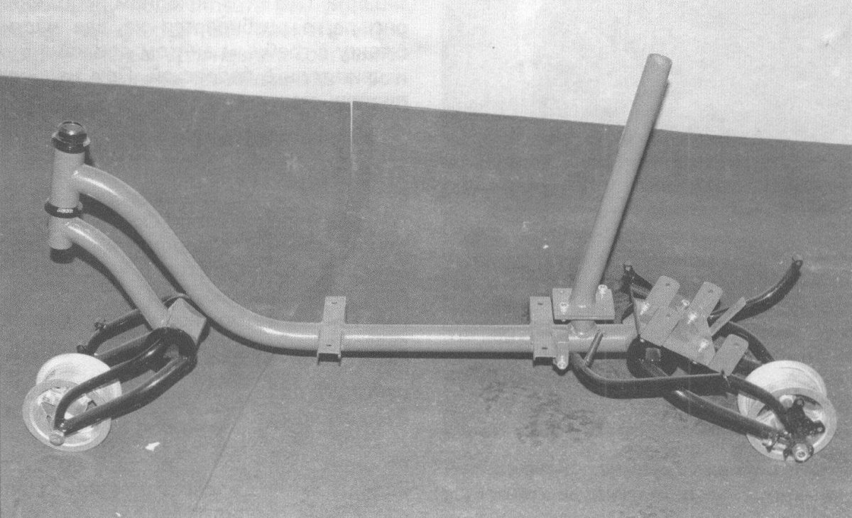 Торсионная подвеска электросамоката