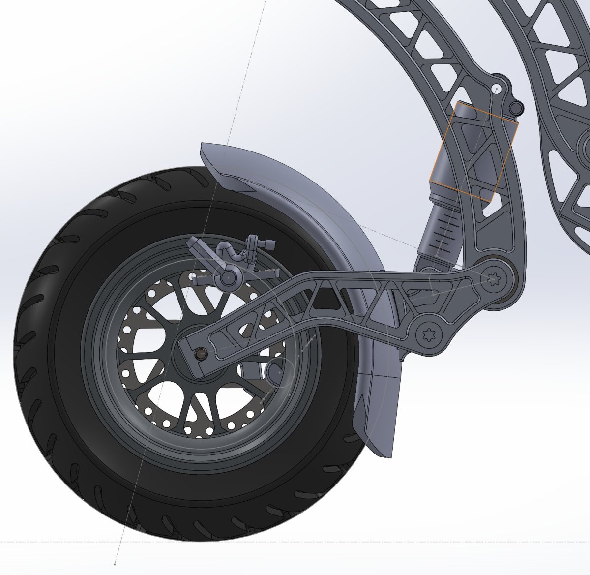 Маятниковая подвеска Kugoo g3