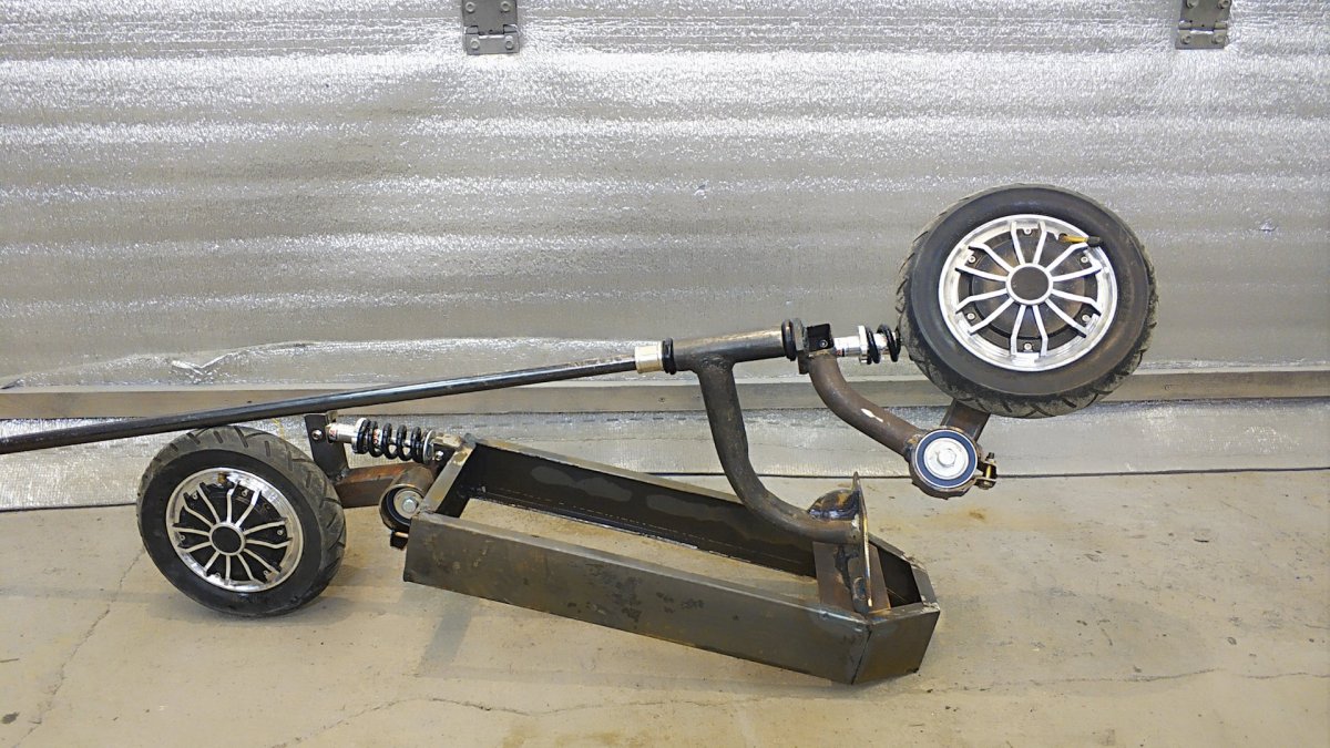 Электросамокат самодельный мощный