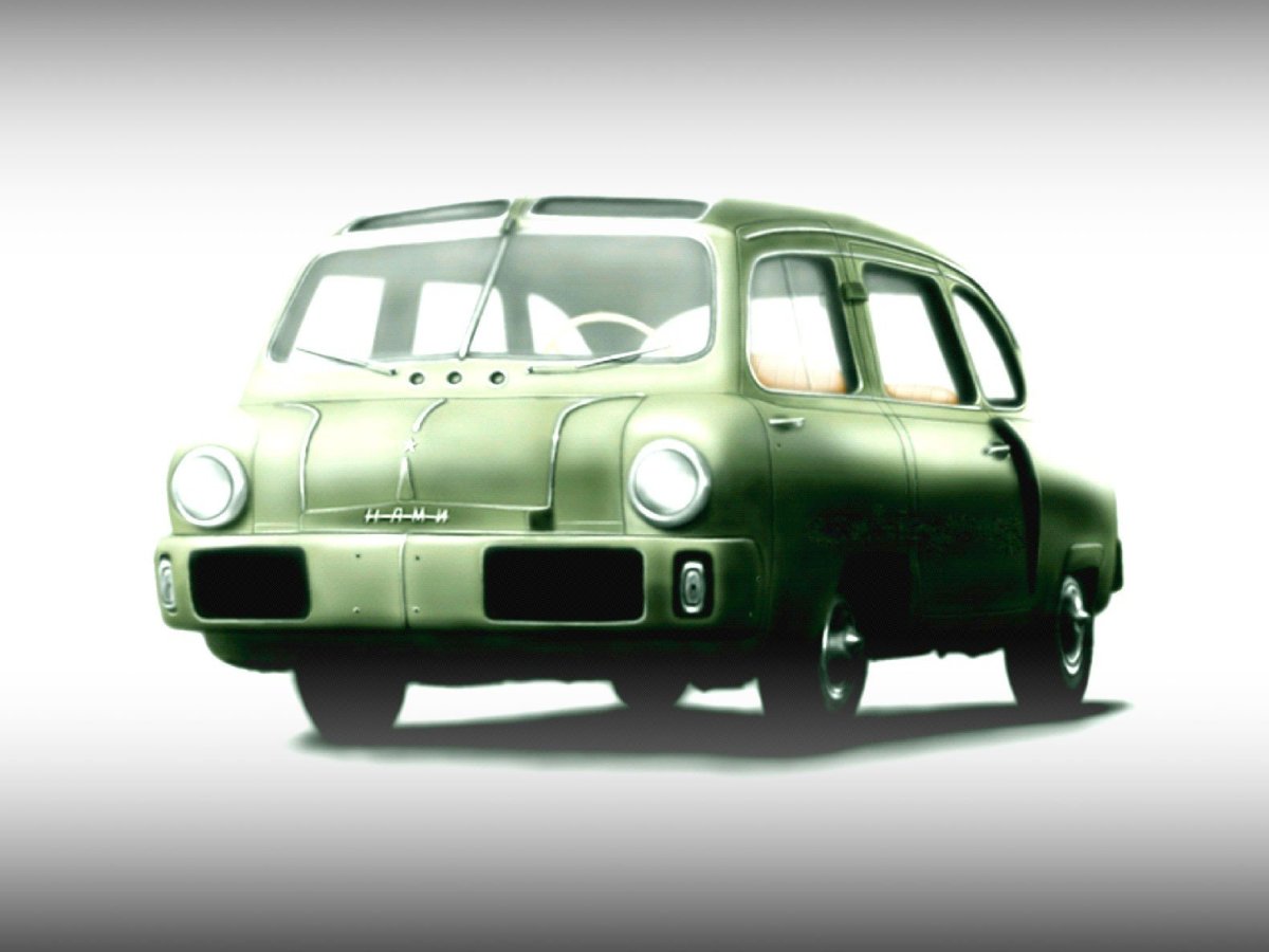 Вагонная компоновка автомобиля