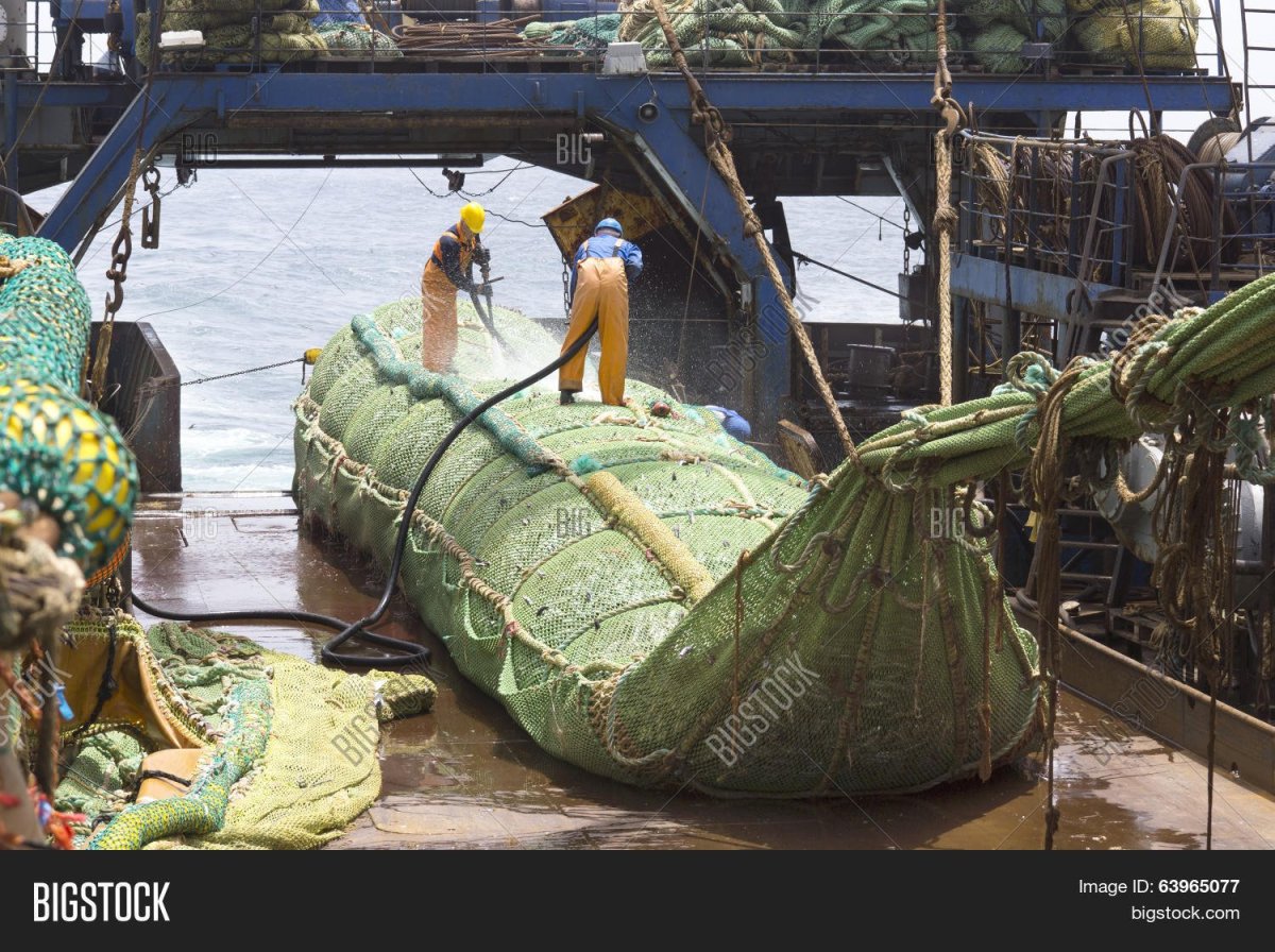 Трал на корабле