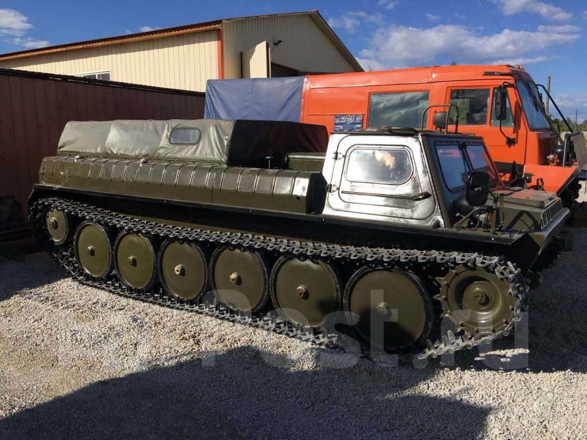 Гусеничный снегоболотоход ГАЗ 3409 Бобр