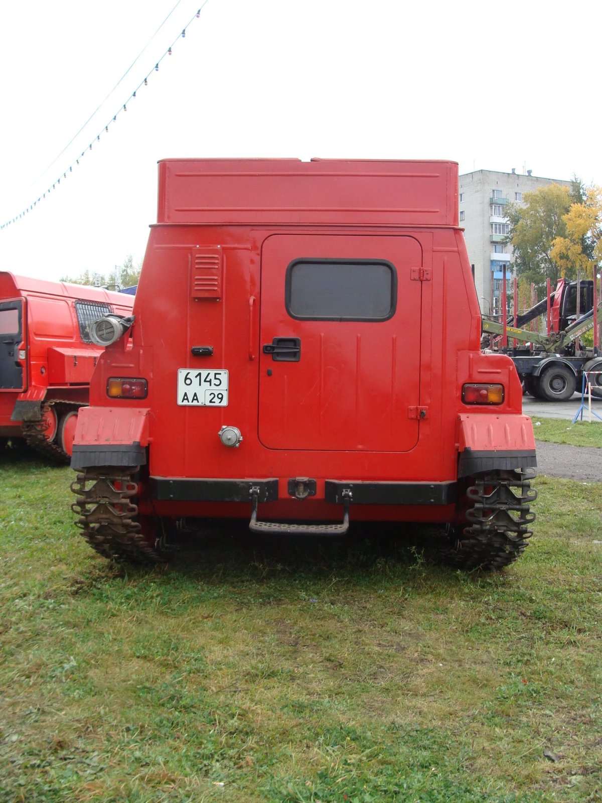 Лесопожарный вездеход 34039