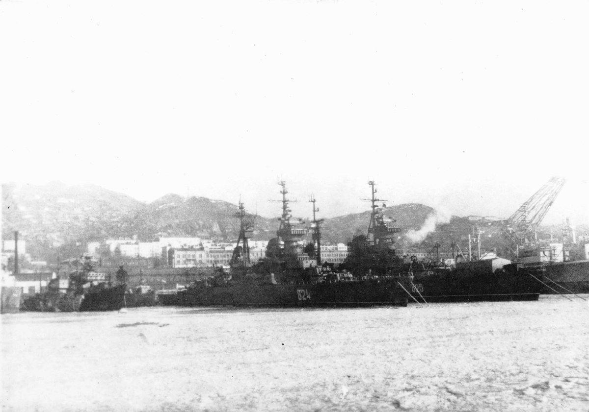 Крейсер Пожарский Тихоокеанского флота