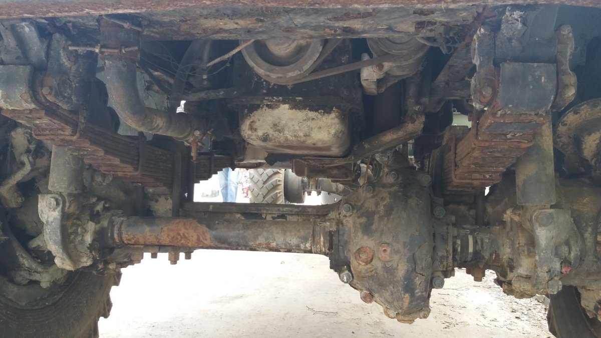 МАЗ 502 задняя подвеска