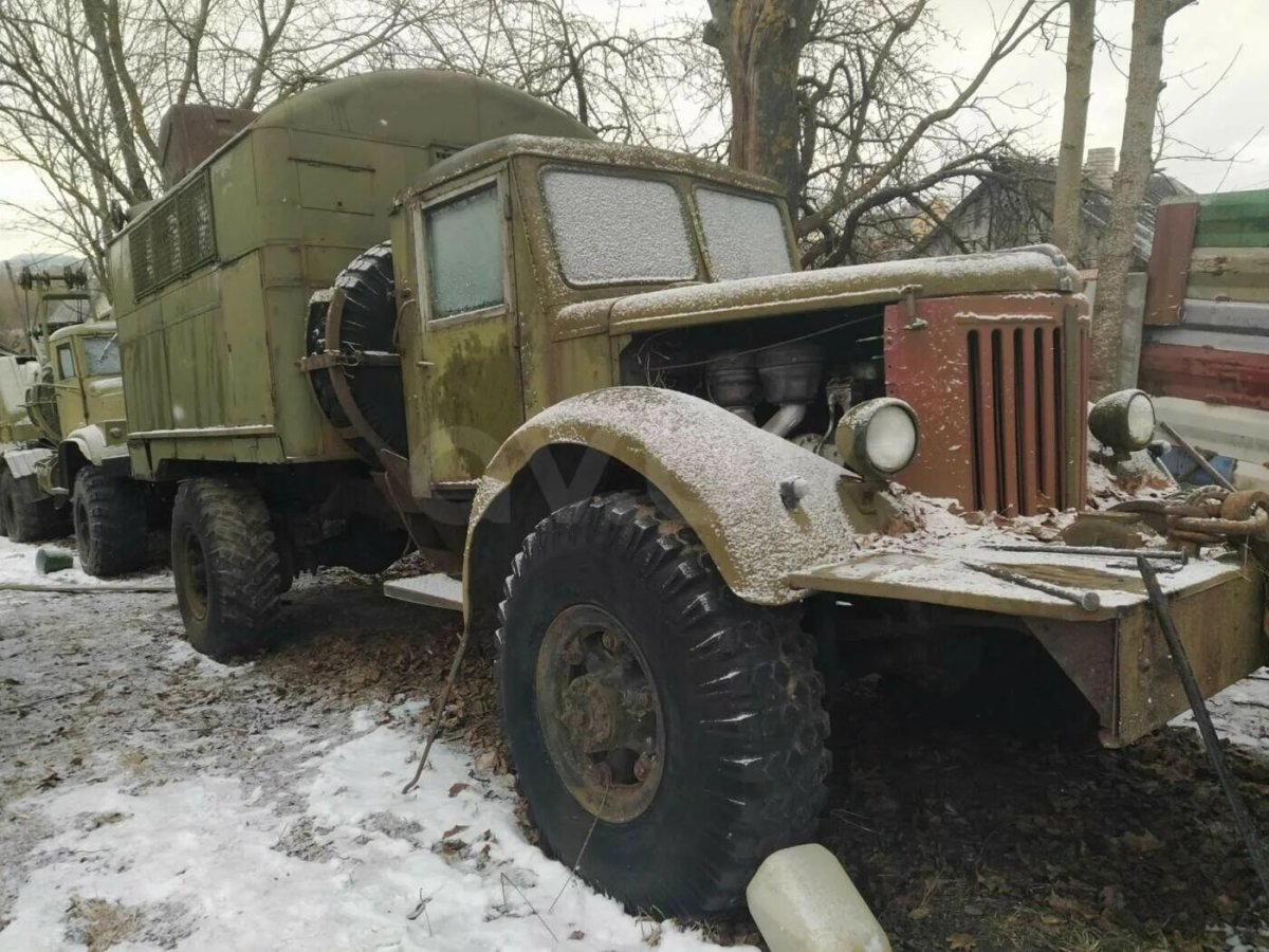 МАЗ 502 В грязи