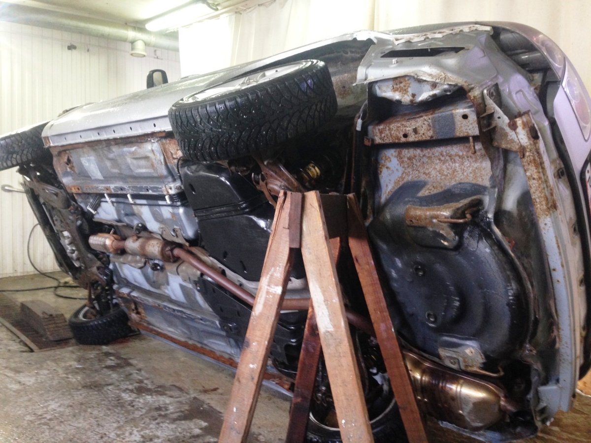 Днище кузова Мазда 6 gg