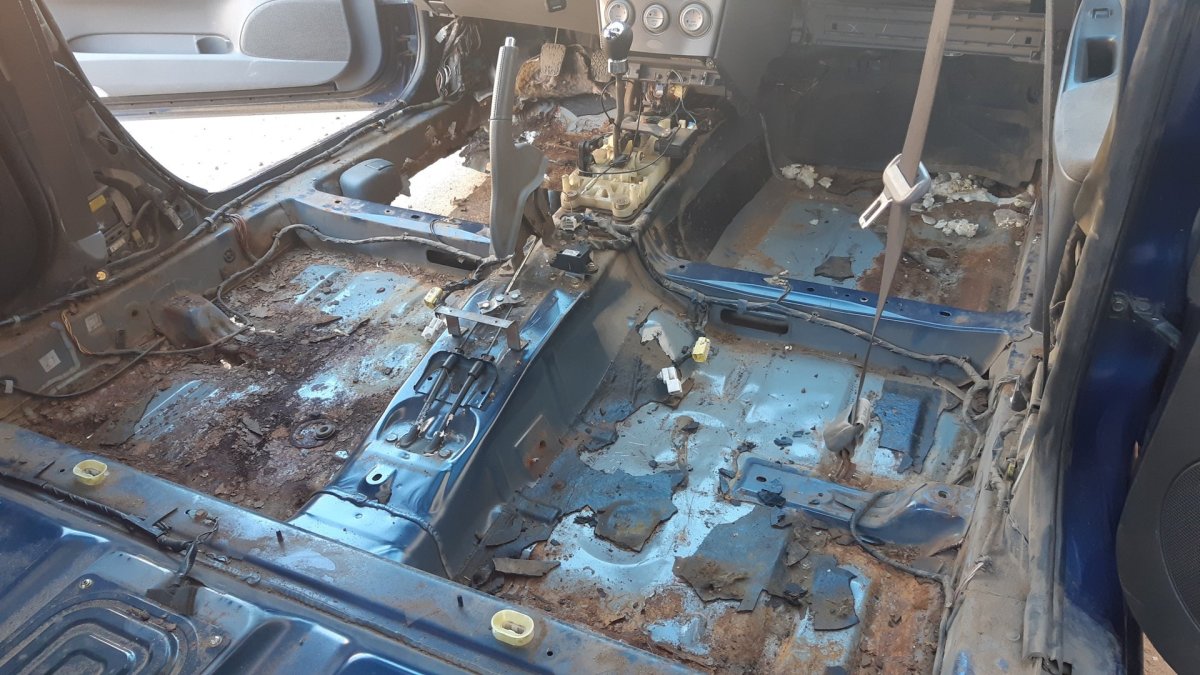 Mazda 6 переварка днища