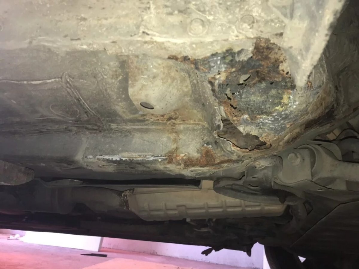 Мазда 6 GH коррозия