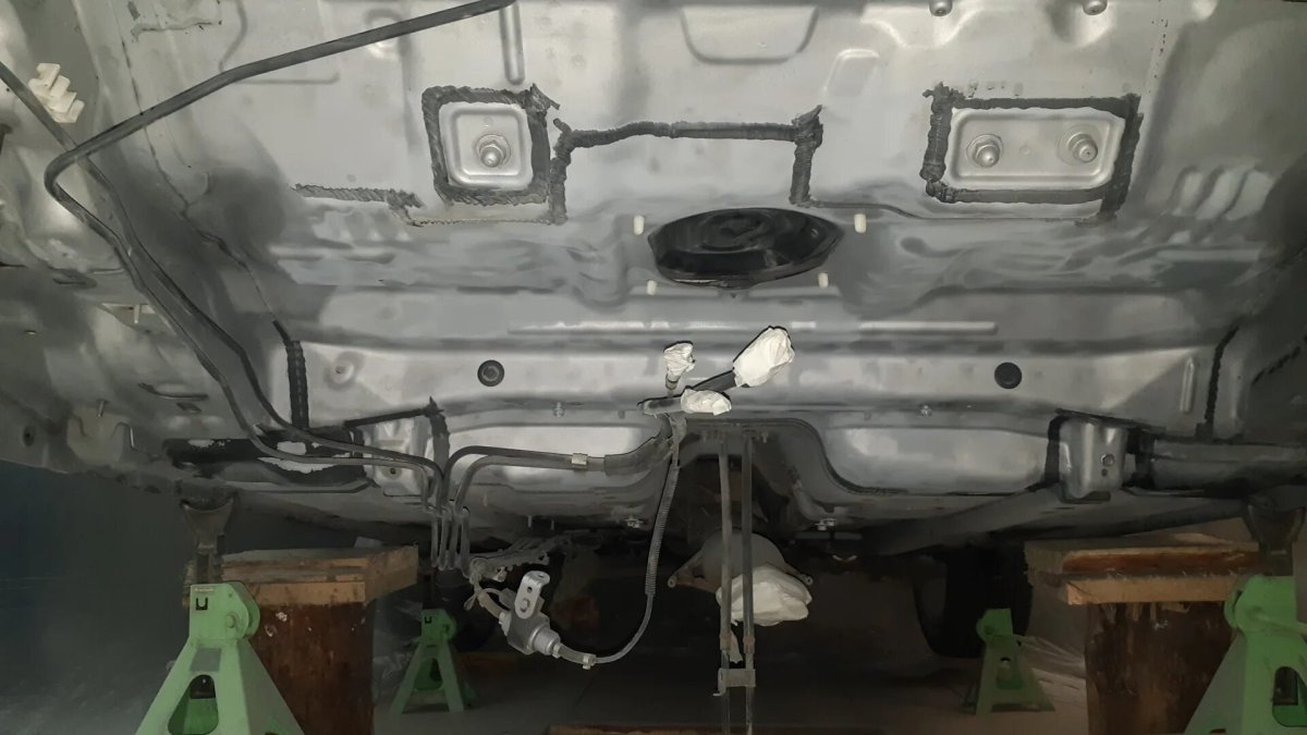 Мазда 6 2018 днище обработка