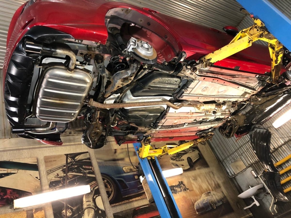 Мазда 6 GJ днище