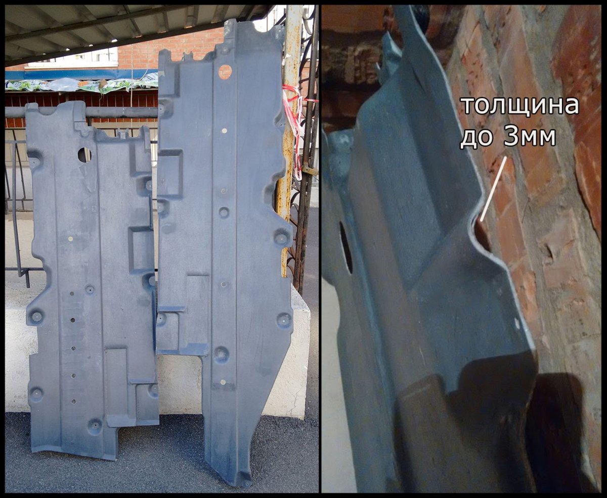 Композитная защита днища Мазда 6